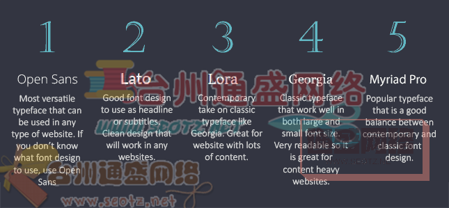 選擇字體時應(yīng)該避免的七宗罪
