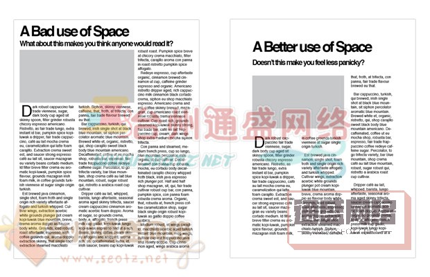 選擇字體時應(yīng)該避免的七宗罪